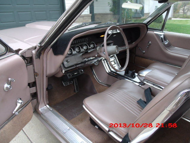 1964 Rose Beige Ford Thunderbird Coupe