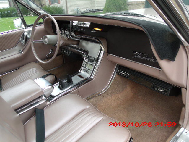 1964 Rose Beige Ford Thunderbird Coupe
