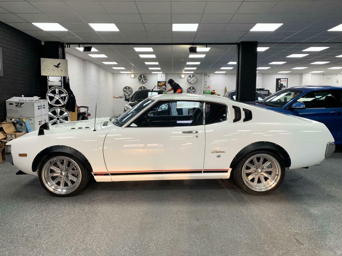 1975 White Toyota Celica Coupe
