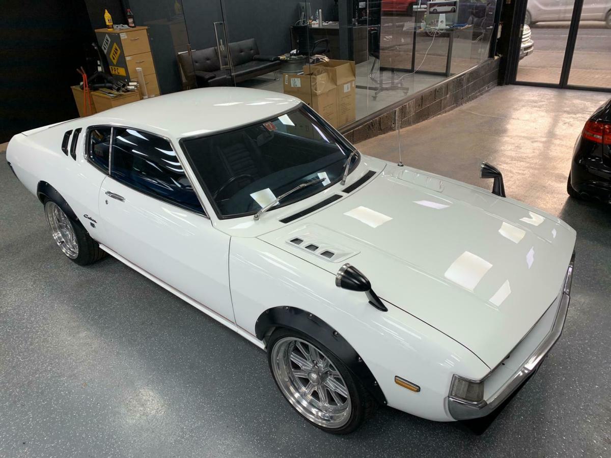 1975 White Toyota Celica Coupe