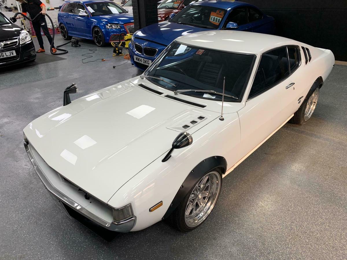 1975 White Toyota Celica Coupe