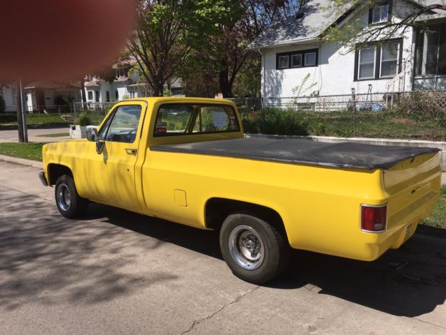 1986 Yellow Chevrolet C/K Pickup 2500 Standard Cab Pickup