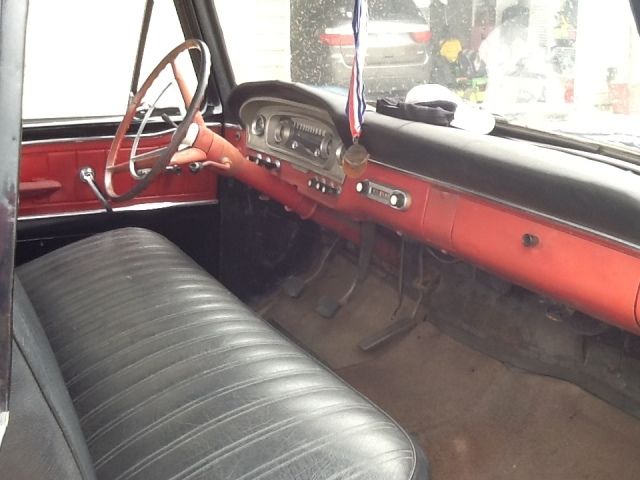 1966 Black Ford F-100