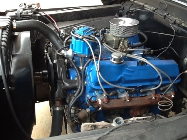 1966 Black Ford F-100