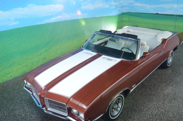 1971 COPPER Oldsmobile Cutlass Convertible