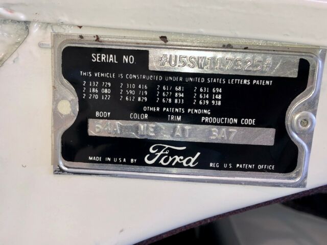 1955 Regency Purple & Snowshoe White Ford Crown Victoria Sedan