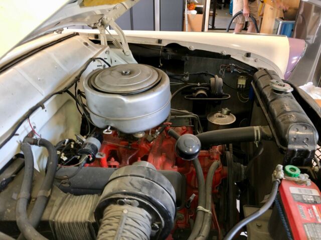 1955 Regency Purple & Snowshoe White Ford Crown Victoria Sedan