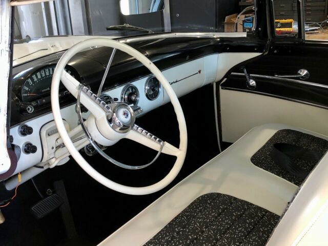 1955 Regency Purple & Snowshoe White Ford Crown Victoria Sedan