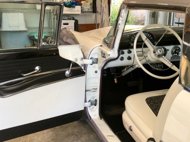 1955 Regency Purple & Snowshoe White Ford Crown Victoria Sedan