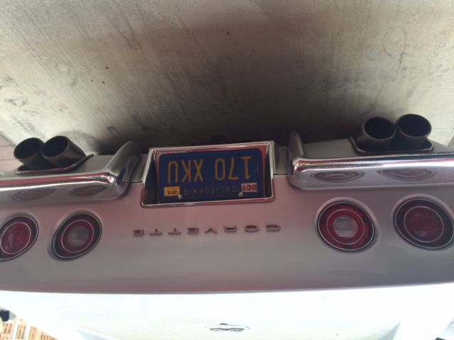 19730000 Silver Chevrolet Corvette