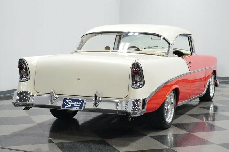 1956 Red Chevrolet Bel Air/150/210 Hardtop