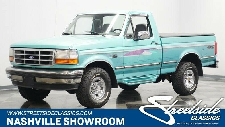 1994 Green Ford F-150 Pickup Truck