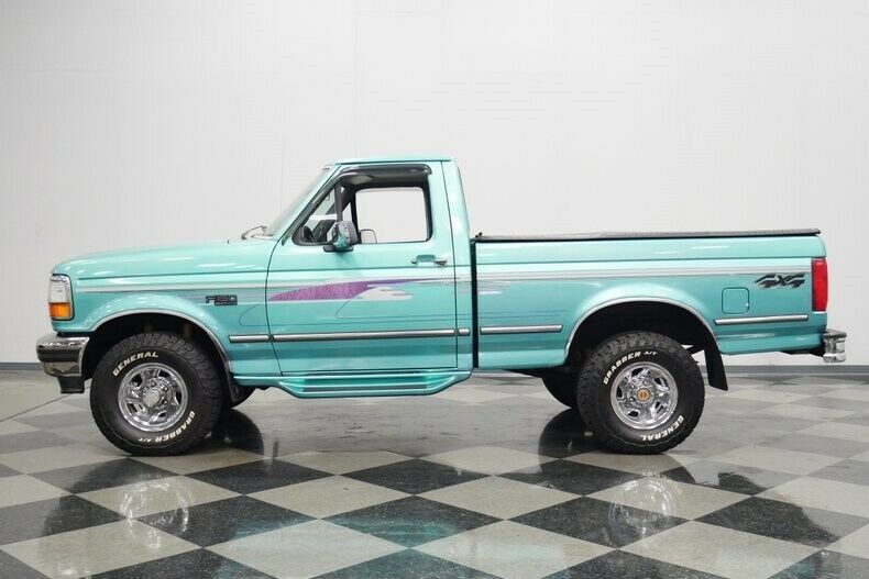 1994 Green Ford F-150 Pickup Truck