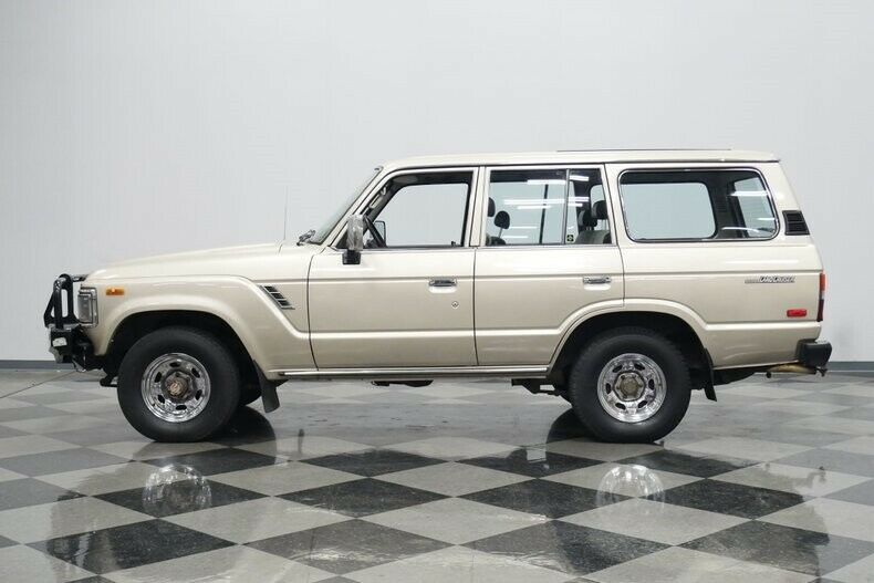 1988 Beige Toyota Land Cruiser SUV