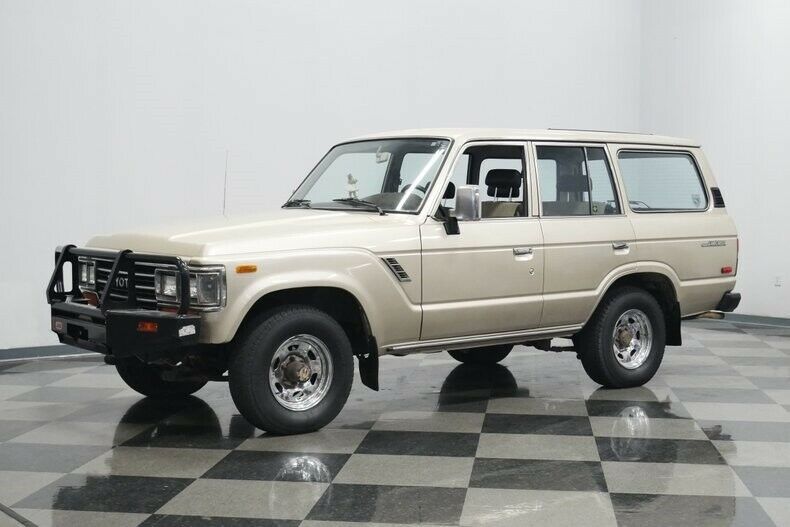 1988 Beige Toyota Land Cruiser SUV