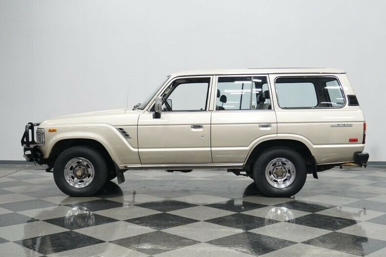 1988 Beige Toyota Land Cruiser SUV