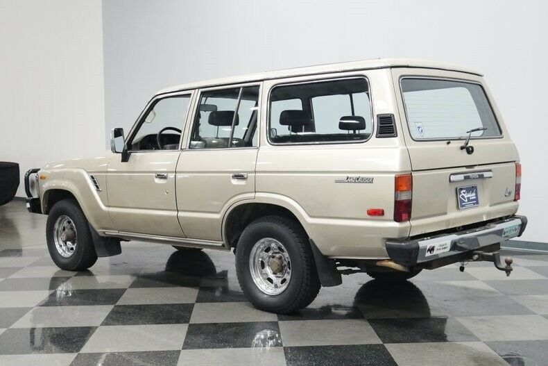 1988 Beige Toyota Land Cruiser SUV