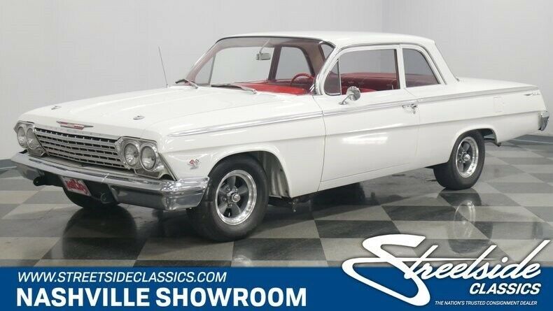 1962 White Chevrolet Bel Air/150/210 Sedan