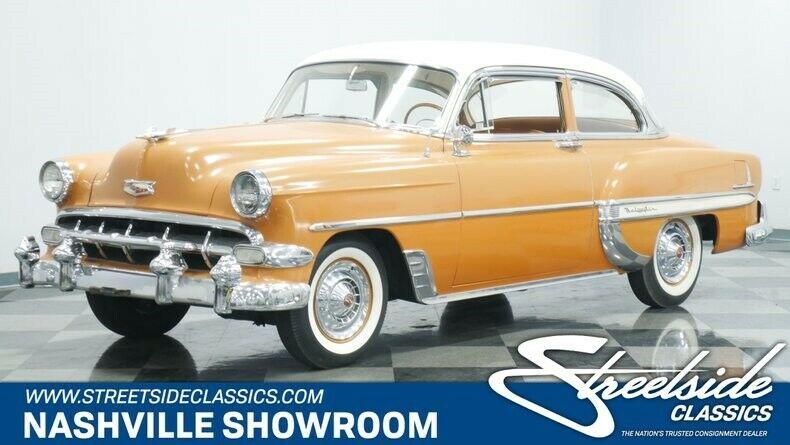 1954 Tan Chevrolet Bel Air/150/210 Sedan