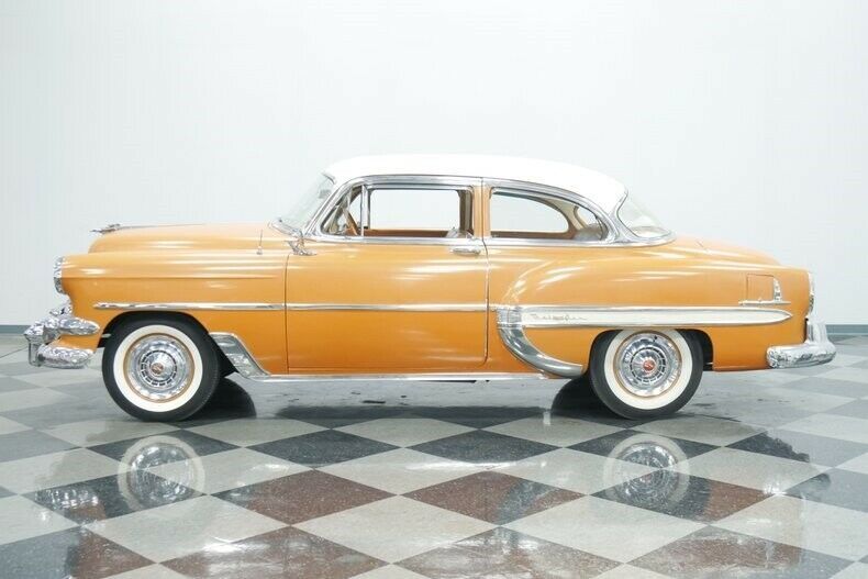 1954 Tan Chevrolet Bel Air/150/210 Sedan