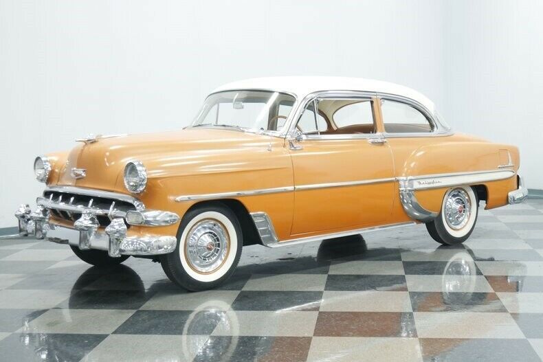 1954 Tan Chevrolet Bel Air/150/210 Sedan