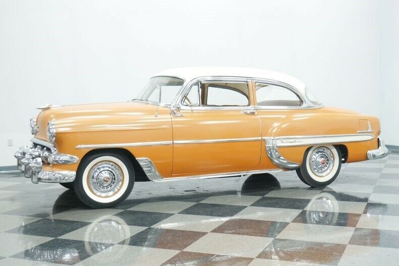 1954 Tan Chevrolet Bel Air/150/210 Sedan