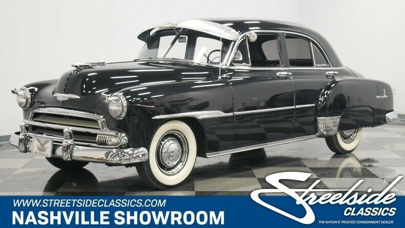 1951 Black Chevrolet Styleline Sedan