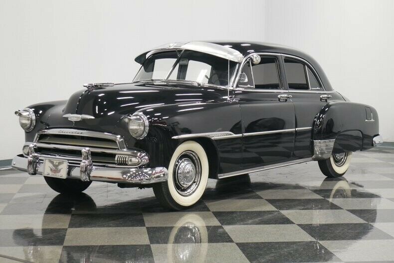 1951 Black Chevrolet Styleline Sedan