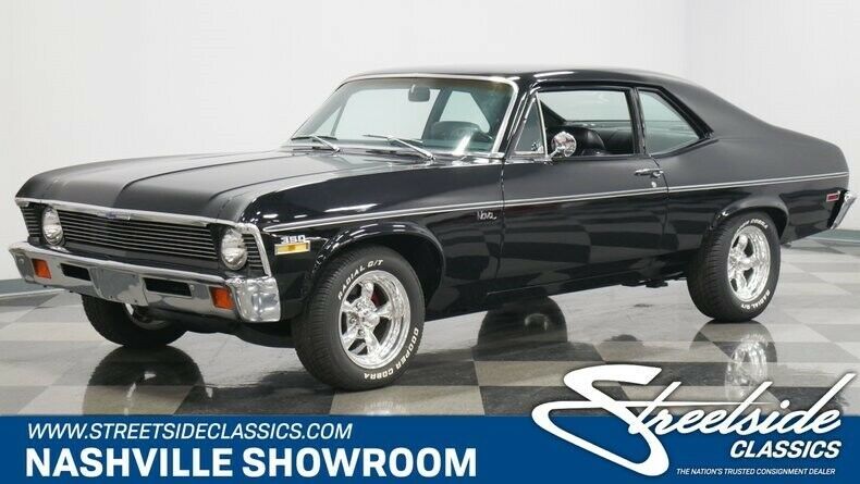 1970 Black Chevrolet Nova Coupe