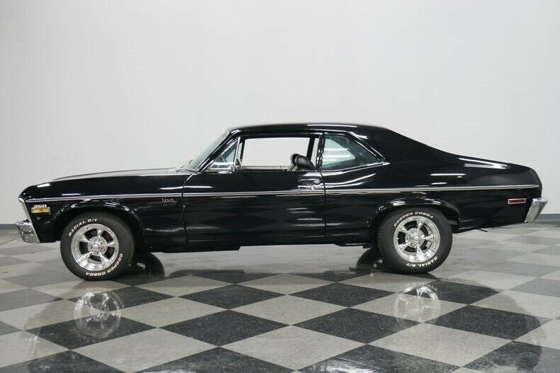 1970 Black Chevrolet Nova Coupe