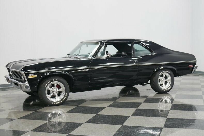 1970 Black Chevrolet Nova Coupe
