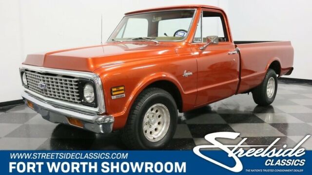 1971 Orange Chevrolet C-10 Pickup Truck