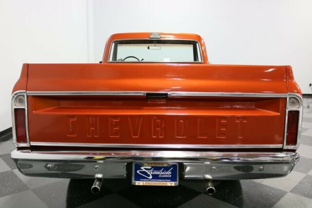 1971 Orange Chevrolet C-10 Pickup Truck