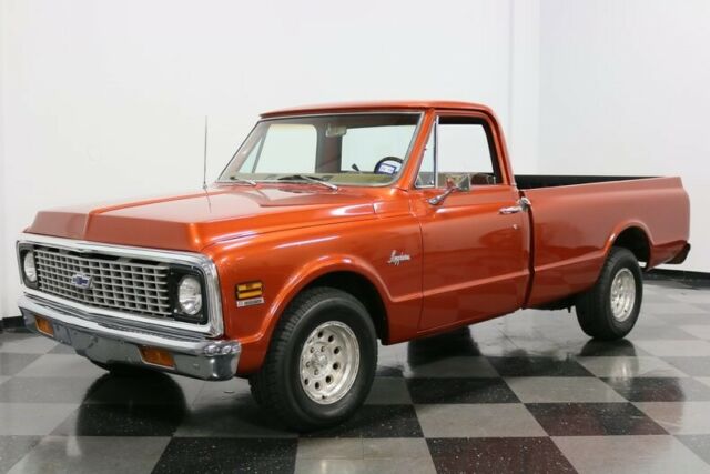 1971 Orange Chevrolet C-10 Pickup Truck
