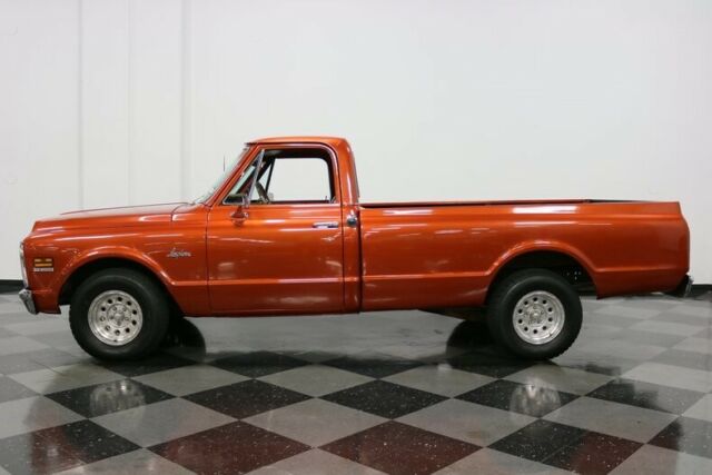 1971 Orange Chevrolet C-10 Pickup Truck