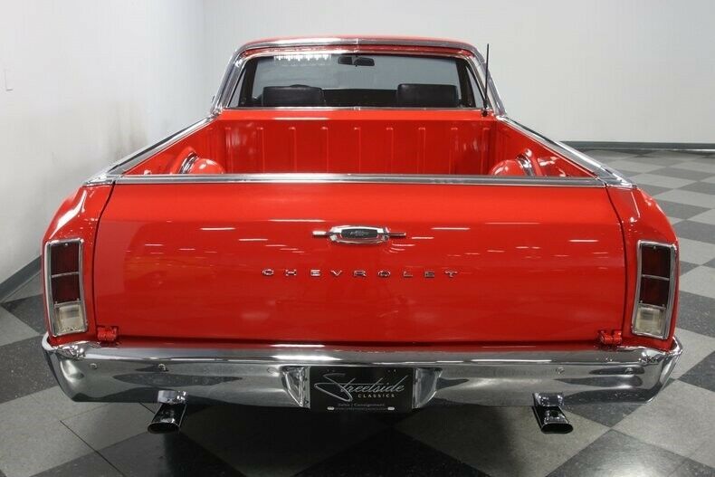 1966 Red Chevrolet El Camino Pickup Truck