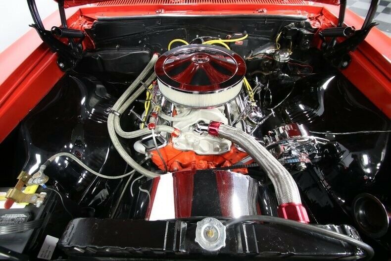 1966 Red Chevrolet El Camino Pickup Truck