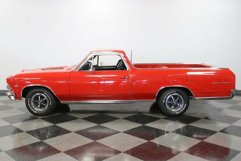 1966 Red Chevrolet El Camino Pickup Truck