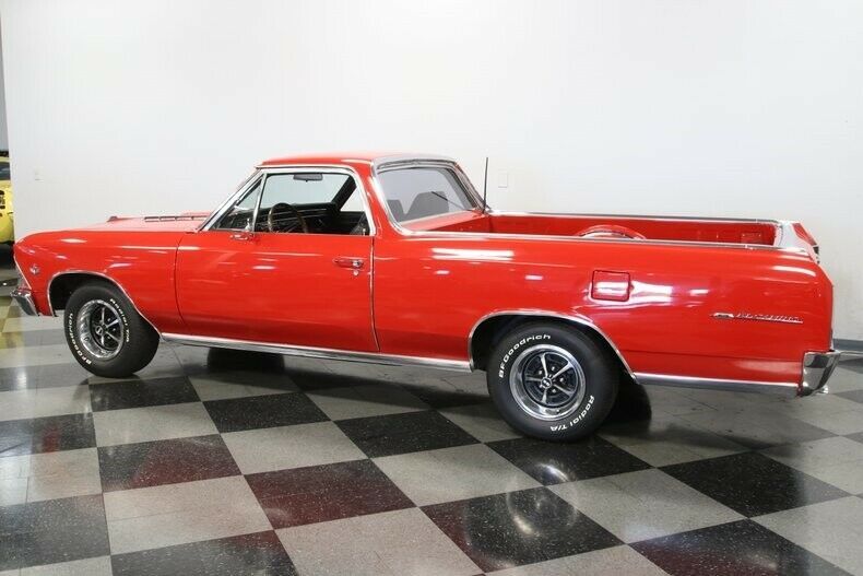 1966 Red Chevrolet El Camino Pickup Truck