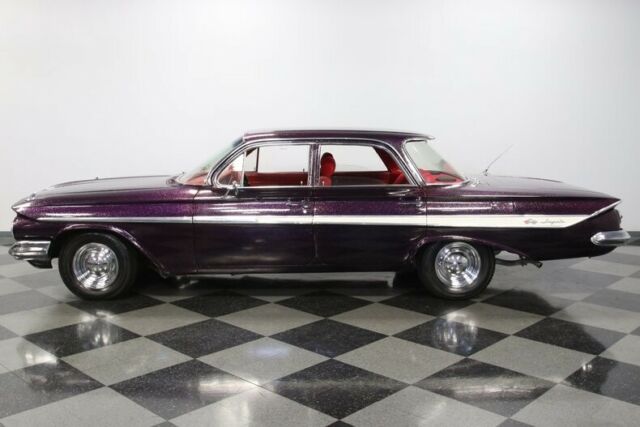 1961 Purple Chevrolet Impala Sedan