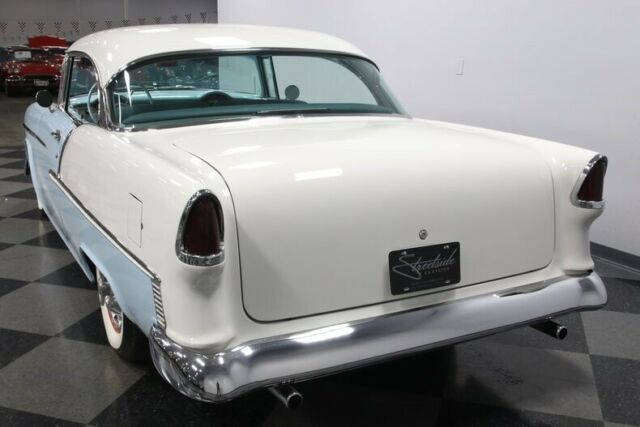 1955 Blue Chevrolet Bel Air/150/210 Hardtop