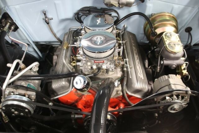 1955 Blue Chevrolet Bel Air/150/210 Hardtop