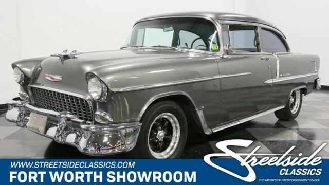 1955 Gray Chevrolet Bel Air/150/210 Sedan