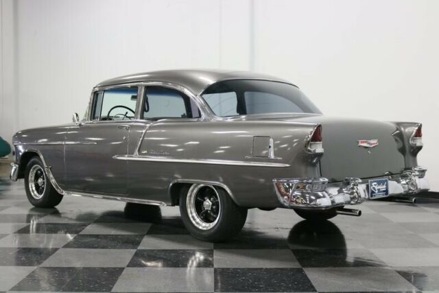 1955 Gray Chevrolet Bel Air/150/210 Sedan