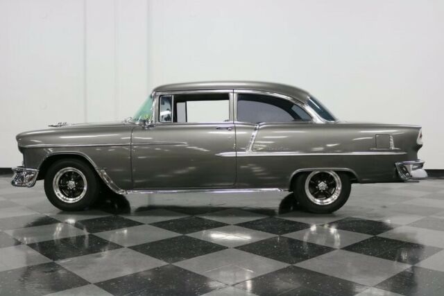 1955 Gray Chevrolet Bel Air/150/210 Sedan