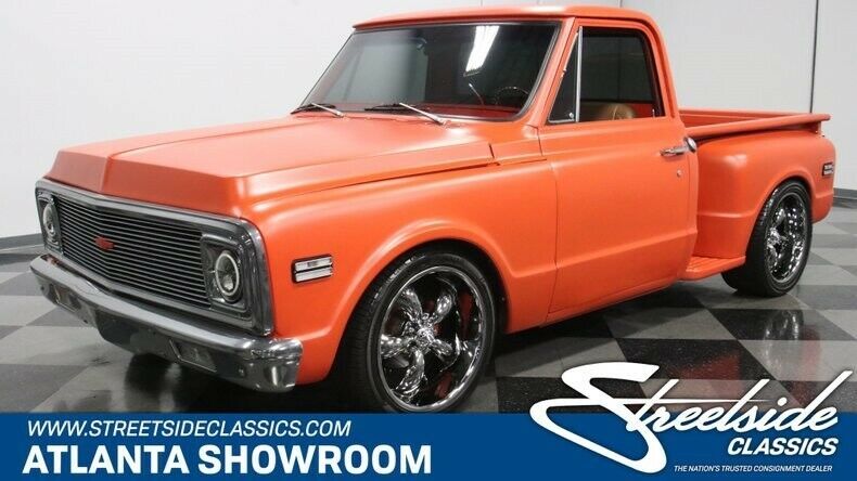 1972 Orange Chevrolet C-10 Pickup Truck