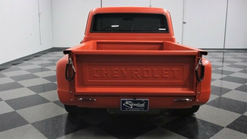 1972 Orange Chevrolet C-10 Pickup Truck