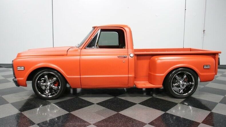 1972 Orange Chevrolet C-10 Pickup Truck