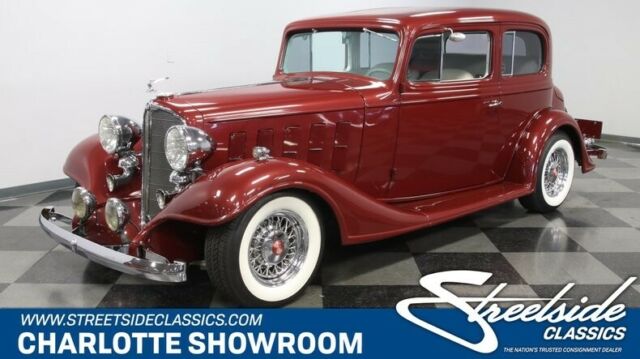 1933 Burgundy Buick Victoria Coupe