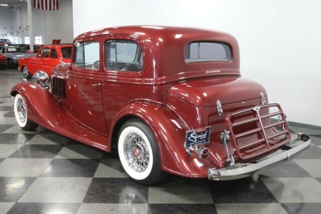 1933 Burgundy Buick Victoria Coupe